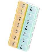 Amazon.co.jp: Fullicon 「Pego（ペゴ）」 ピルケース 薬ケース 縦式